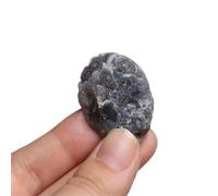 Crystals Gemstones Stones Irregular Shape Natural Agate Geodes Mineral Ore Crystal Cluster Healing Stones Drusy Quartz Slice Collectible Specimen DIY Gift(2.5-5cm)