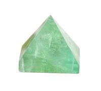 Crystals Gemstones Stones Natural Fluorite Crystal Pyramid Quartz Healing Stone Chakra Reiki Tiger Eye Point Home Decor Crafts of Gem 1PC(Green Fluorite)