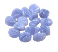 Crystals Gemstones Stones Natural Tumbled Stones Lilac Lepidolite Healing Crystal Energy Minerals Specimen Meditation Gems Aquarium Tank Garden Home Decor(Blue Lace Agate,1kg)