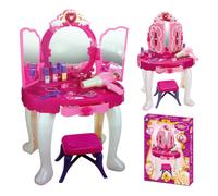 Crystals Kids Girls Vanity Fun Toy Princess Glamour Dressing Table