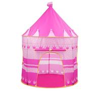 Crystals Kids Pop Up Play Tent - Princess Castle Playhouse for Children | Sensory Tents for Children | Barbie Kid Tent | Foldable Pop Up Playhouse Fun Toy (Pink Princess)