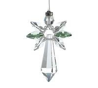 Crystals lucky crystal angel, Crystal, Peridot, 19,4 x 3,5 x 1 cm