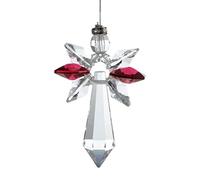 Crystals lucky crystal angel, Crystal, Rubin, 19,4 x 3,5 x 1 cm