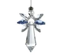 Crystals lucky crystal angel, Crystal, sapphire, 19,4 x 3,5 x 1 cm