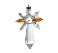 Crystals lucky crystal angel, Crystal, Topaz, 19,4 x 3,5 x 1 cm
