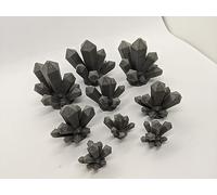 Crystals Pack Set | 28mm 1/56 Scale Miniature | RPG Tabletop Figure Landscape Modelling Wargaming Fantasy Diorama Wargames Model Scenery Terrain Scatter Roleplaying 3d Printed Paintable