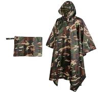 Crystals Rain Ponchos, Multifunctional Rain Capes, Tent Ground Sheet Mats, Emergency Lightweight Raincoats Waterproof Ponchos Lightweight for Men and Women with Hood, Adult Size
