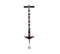 Crystals Skull Bounce Pogo Stick for Kids - Cool Skull Design, High-Performance Spring, Anti-Slip Foot Grips & Foam Handles, Max Weight 35kg