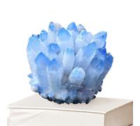 Crystals Stone Columnar - Meditation Crystal Cluster, Natural Mineral Specimen | Polished Decorative Ornament, Yoga Bedroom Living Room Mindfulness Healing Display Individuals of All Ages,