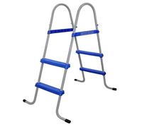 Crystals Swimming Pool Ladder Steps, 2 Step Ladders for Above Ground Pools, 33 Inch / 84cm