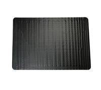 Crystals Universal Rubber Car Boot Mat - Heavy-Duty Waterproof Liner - Trim to Fit Non-Slip Protector for SUV, Car, Van & Truck - Black Boot Tray Mat (125cm x 81cm)