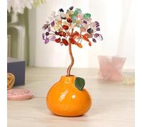 CrystalTears Chakra Crystal Tree Crystal Gifts for Women Mum 7 Chakra Healing Crystal Gemstone Tree for Home Office Room Decor Good Luck Gifts for Her Birthday Valentines Day Mothers Day