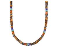 CrystalTears Mens Necklace Tiger Eye Chakra Stone Beaded Necklace Gifts for Men Women, Men’s Healing Crystal Jewellery Gifts for Him Boyfriend Dad Husband Son Birthday Christmas Valentine’s Day
