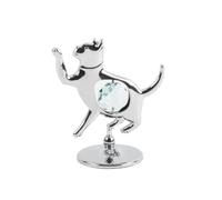 Crystocraft Cat Ornament - Crystals From Swarovski?