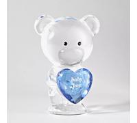 Crystocraft Crystal Bear Baby Boy Gift SP3640