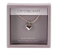 Crystocraft Keepsake Gift Ornament Necklace with Heart Charm Our Special Bridesmaid
