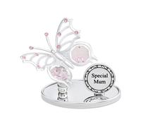 Crystocraft 'Special Mum' Swarovski Elements Butterfly Design Mum Gift