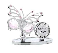 Crystocraft 'Special Mum' Swarovski Elements Butterfly Design Mum Gift