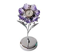 Crystocraft Sunflower Flower Clock Made With Swarovski Elements Ornament Keepsake With Presentation Box Gift For Any Occasion