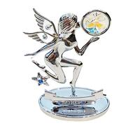 Crystocraft Zodiac Sign Crystal Ornament With Swarovski Elements Gift Boxed Aurora Borealis Crystals Chrome Plated Metal Perfect Keepsake Collectors Gift Figurine Home Decor Astrology (Virgo)