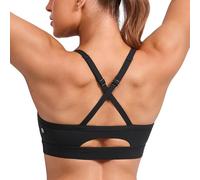 CRZ YOGA Butterlift Cross Back Sports Bras Black 16