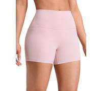 CRZ YOGA Butterluxe Biker Shorts 4" Pink Haze 8