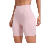 CRZ YOGA Butterluxe Biker Shorts 6" Pink Haze 12