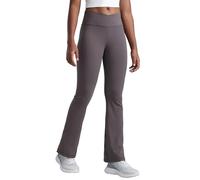 CRZ YOGA Girls Butterluxe Crossover Flared Leggings - Kids High Waist Bootleg Yoga Pants Stretch Bootcut Lounge Casual Trousers Tornado XXL
