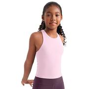 CRZ YOGA Girls Butterluxe Double Lined Tank Top Pink Peony M