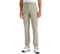 CRZ YOGA Men's All-Day Comfort Golf Trousers - 34'' Quick Dry Lightweight Work Casual Pants with Pockets Khali Barley 32W x 34L