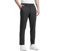 CRZ YOGA Mens All Day Comfy Golf Pants Lightweight Quick Dry Work Casual Trousers with Pockets - 28" Ink Gray 30W x 28L