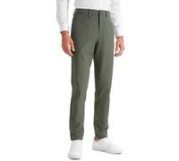 CRZ YOGA Mens All Day Comfy Golf Pants Lightweight Quick Dry Work Casual Trousers with Pockets - 28" Light Army Green 36W x 28L