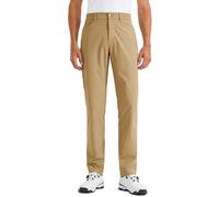CRZ YOGA Mens All Day Comfy Golf Pants with 5-Pocket Quick Dry Lightweight Casual Work Stretch Trousers - 30" Khaki Sand 34W x 30L