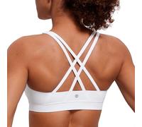 CRZ YOGA Naked Feeling Strappy Sports Bras White S