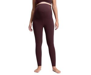 CRZ YOGA Womens Butterluxe Extra Long Maternity Leggings 30'' Workout Yoga Lounge Over the Belly Pregnancy Soft Pants Ripe Plum 16