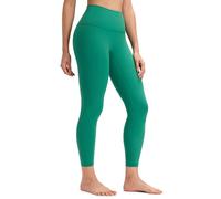 CRZ YOGA Womens Butterluxe No Front Seam Yoga Leggings 25" - High Waisted Soft Stretchy Pants for Pilates Workout Lounge Cascadia Green 12