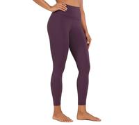 CRZ YOGA Women's Naked Feeling - 25 Inches High Waist Leggings Tight Yoga Pants Workout Gym Leggings Grape Thistle Purple 14
