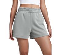 CRZ YOGA Womens SoftAura Casual Sweat Shorts High Waisted Drawstring Comfy Modal for Lounge Athletic with Pockets - 4” Sterling 10