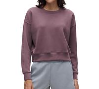 CRZ YOGA Womens SoftAura Crewneck Sweatshirt Long Sleeve Workout Casual Pullover Tops Basic Fall Sweatshirts Ripe Plum 14