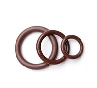 CS 5mm,Brown FKM O Ring Seal,High temperature and Resistance,Fluorine Rubber Outer diameter 15-1000mm,Wire diameter(36x5(5pcs))