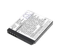 CS-BCK7MC Battery 700mAh compatible with [Panasonic] for Lumix DMC-FH2K, for Lumix DMC FH2, for DMC-FH2, for DMC-FH24, for DMC-FH25, for DMC-FH25A, for DMC-FH25GK, for DMC-FH25H, for DMC-FH25K, for D