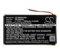 CS-BNR510SL Battery 1500mAh compatible with [Pocketbook] 631 Touch HD, for [Kobo] Aura, Glo HD, H2O, for [Barnes & Noble] BNRV510, Nook Glowlight Plus 2015, for [Tolino] Shine 2 Shine 3 replaces PR-2