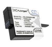 CS Cameron Sino GDB501MX Camera Battery 3.85V 1250mAh Replaces Models