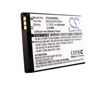 CS-DA009SL Battery 830mAh compatible with [Creative] Zen Micro Photo, Zen Micro Photo 4G, 8G replaces BA20203R79909, DAA-BA0009