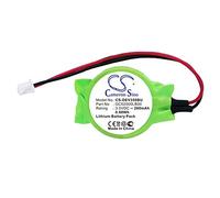 CS-DEV350BU Battery 200mAh compatible with [DELL] Vostro 1015, Vostro 1310, 1510, 1710, 3500, for [Getac] W130 replaces GC02000LB00