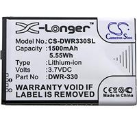 CS-DWR330SL Battery 1500 mAh Compatible with [D-Link] DWR-330 Replaces DWR-330