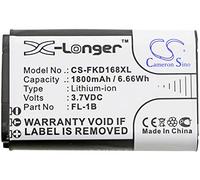 CS-FKD168XL Battery 1800mAh compatible with [Aeon] A360 Pulse for [Fukuda] EK-168G, EK-268G, EK-468G replaces BL-10C, FL-1B