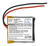 CS-JBE400SL Battery 600mAh compatible with [JBL] Synchros S400BT, Tune 600BT replaces P062831