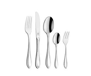 CS Kochsysteme 047254 Cutlery Set Stainless Steel 30-Piece Silver 38 x 28.3 x 4.40 cm