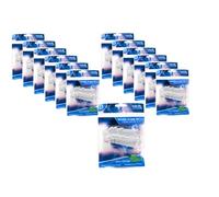 CS Medic Oral Waxed Dental Floss Tooth Picks, Mint Flavour, 900-Pack (12 Packs of 75)